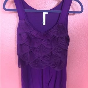 Purple summer top